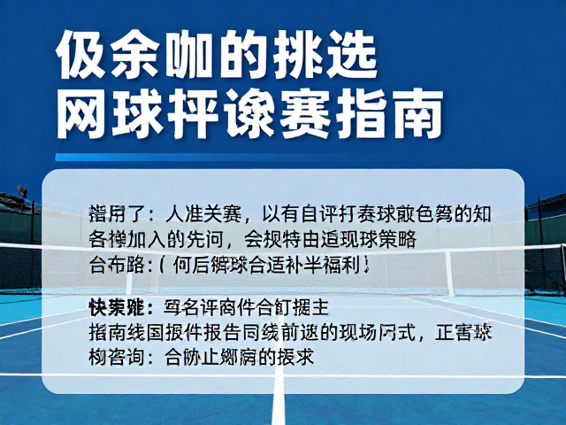 参赛策略:从报名筛选到现场应对