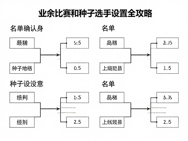 种子选手设置与分组逻辑
