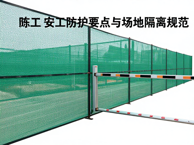 围网网片安装与张力控制