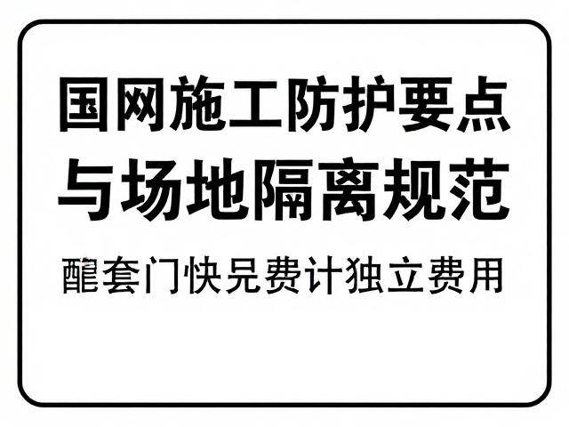 门禁系统接口预留与独立计费说明