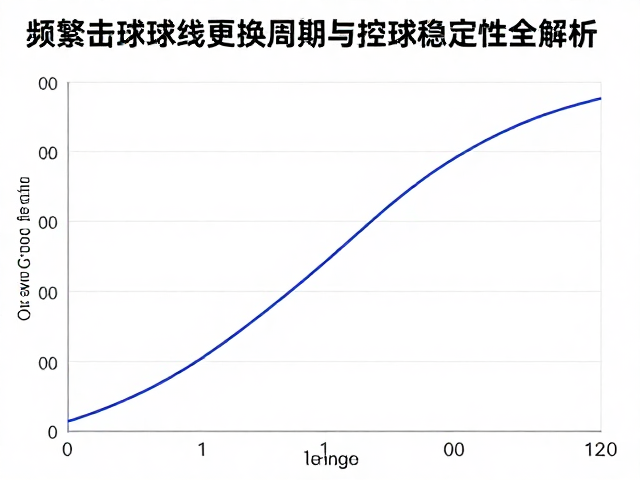击球频率与球线寿命的真实衰减曲线