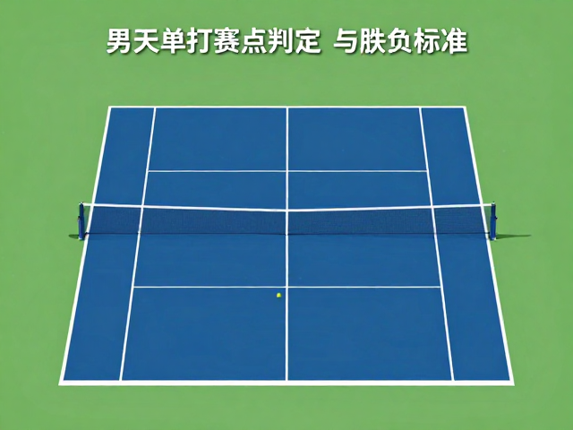 网球单打比赛规则详解，男子单打赛点判定与胜负标准