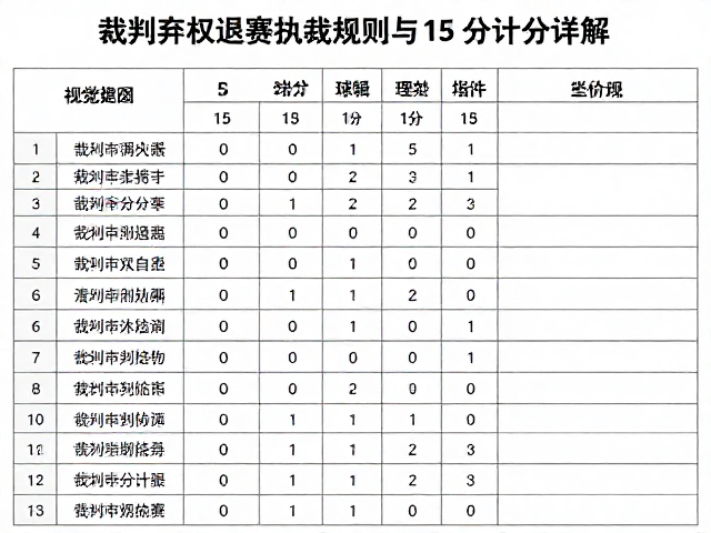 15分计分系统的核心逻辑