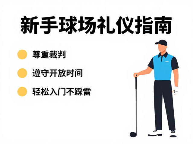 新手球场礼仪指南，尊重裁判、遵守开放时间，轻松入门不踩雷