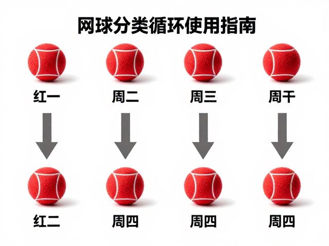 不同阶段用球的循环使用策略