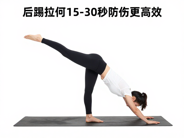 后踢腿拉伸:动态激活与安全边界