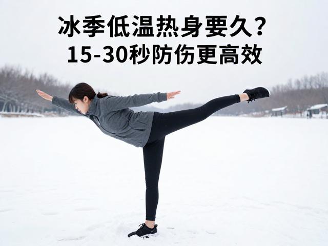 冬季低温热身要久？后踢腿拉伸15-30秒防伤更高效