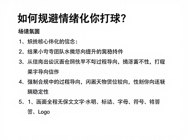 构建核心信念:从结果导向转向过程导向