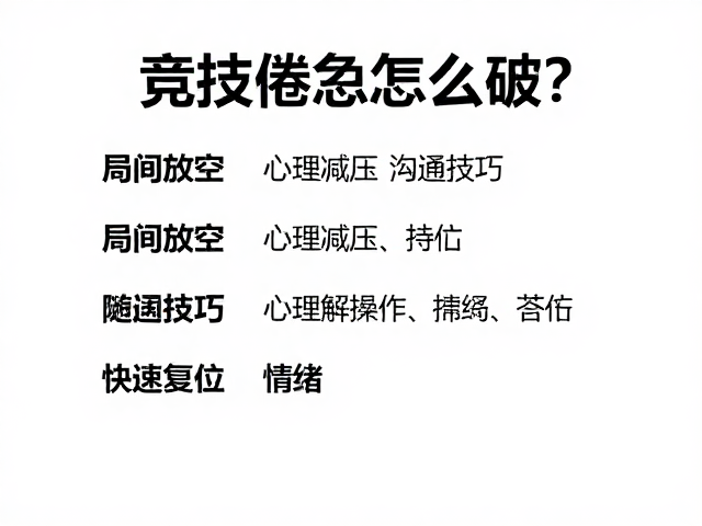 快速复位情绪的行为干预策略