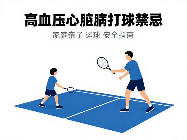 高血压心脏病打球禁忌，家庭亲子软弹网球互动安全指南