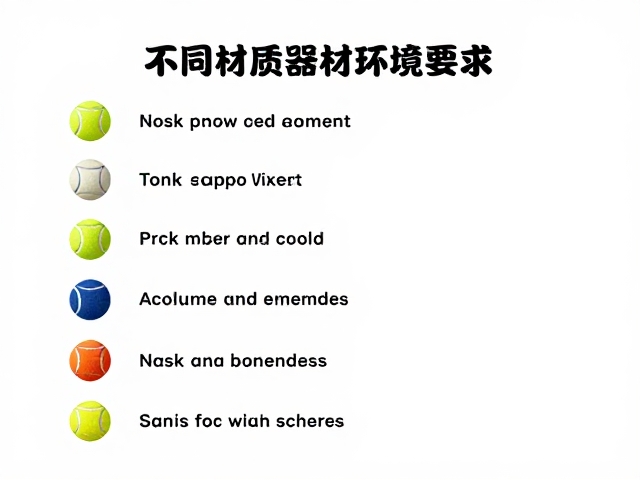 网球存放指南，不同材质器材环境要求，切记避免与球拍混放