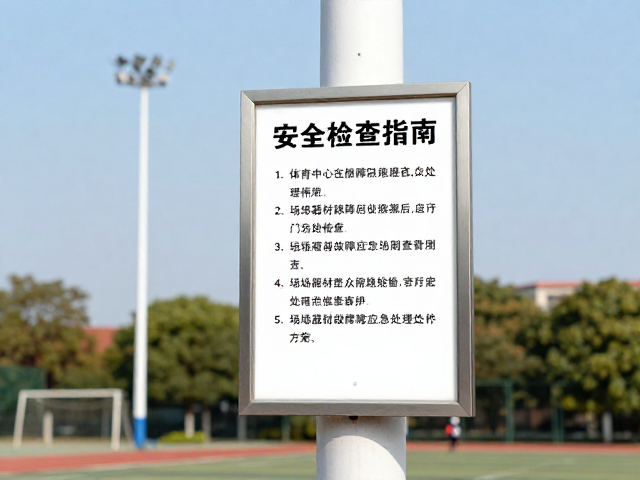 体育中心灯杆安全检查指南，场地器材故障应急处理方案