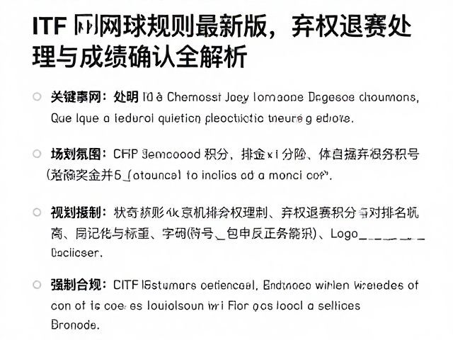 弃权退赛对排名积分与奖金的具体影响机制