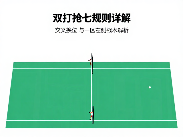 交叉换位与发球区选择的战术关联