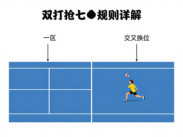 一区右侧发球的技术细节与战术意图