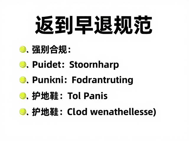 网球礼仪，迟到早退规范、护地鞋与就近判罚准则