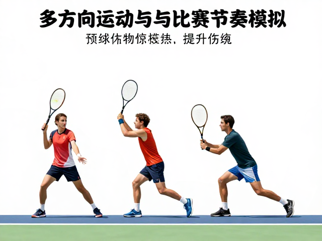 网球体能训练，多方向启动与比赛节奏模拟，预防伤病提升实战