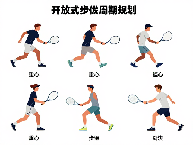 网球步伐训练周期规划，重心控制与开放式步法实战指南
