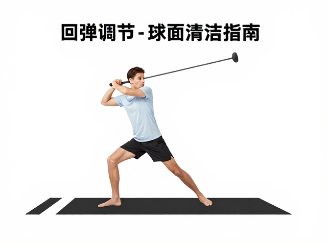 单人训练板回弹调节与球面清洁指南，适配练习水平
