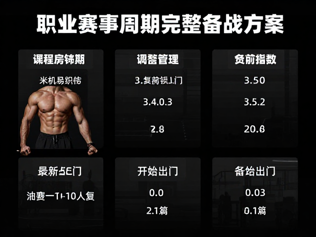 职业赛事周期的阶段化负荷管理