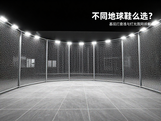 不同场地球鞋怎么选？基层打磨清理与灯光围网费用详解