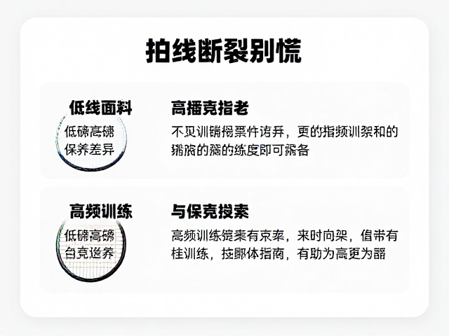 拍线断裂的常见前兆与即时应对