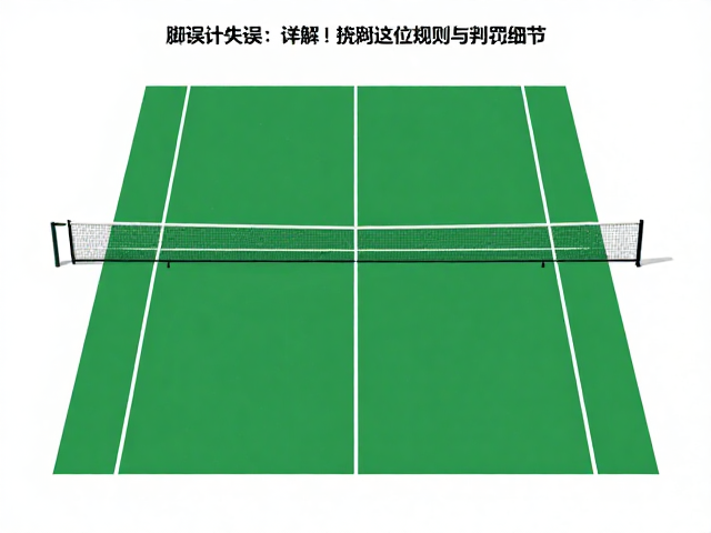 双打发球区宽度不变！脚误计失误？详解发球站位规则与判罚细节