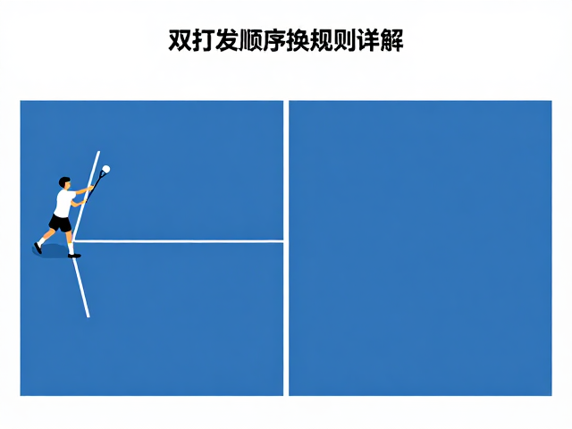 双打发球顺序轮换规则详解，左区对角发球与学习指南