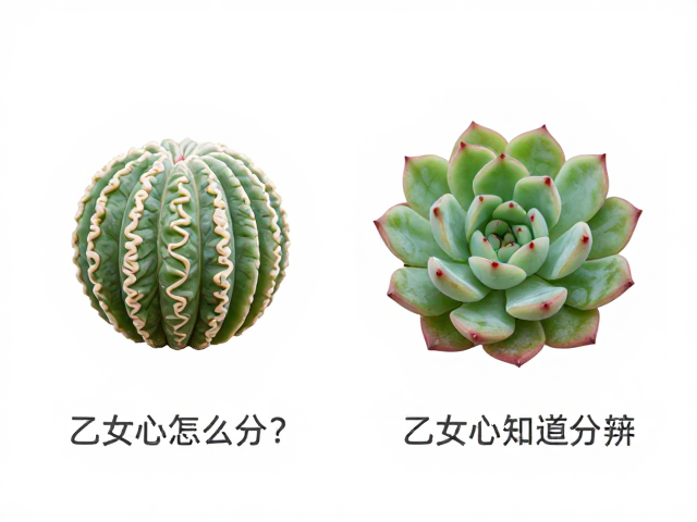 叶片形态：筒状皱褶与倒卵红尖的直观对比