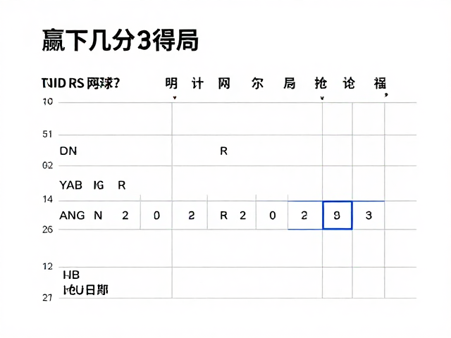网球比赛计分规则详解，赢下几分得局？详解普通抢七机制