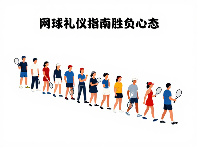 网球礼仪指南，排队练习与胜负心态，做优雅的球场高手