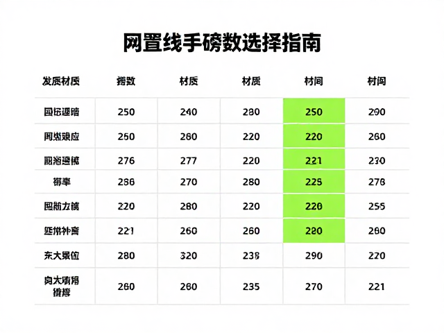 网球线磅数怎么选？力量型选手横竖线材质与磅数选择指南