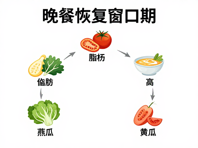 晚餐恢复窗口期的生理机制与营养摄入逻辑
