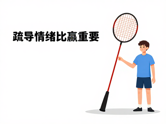 孩子输球摔拍？家长别只盯结果，疏导情绪比赢更重要