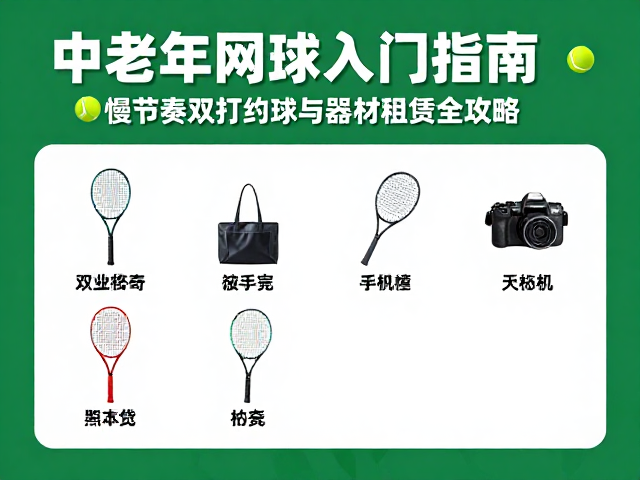 基础器材的选择与租赁便利性