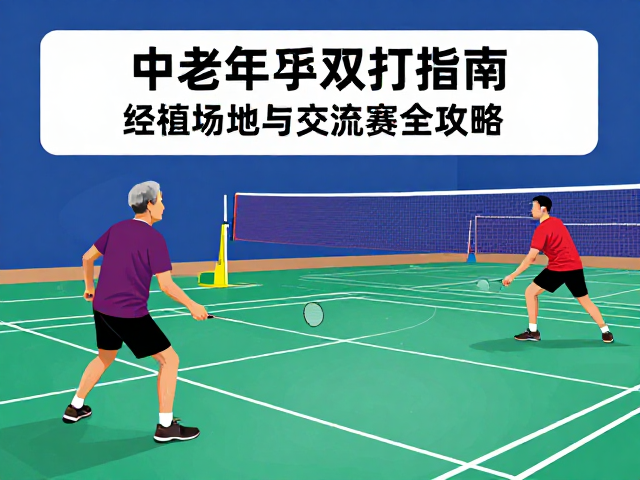 中老年羽毛球双打指南，护具选购、经济场地与交流赛全攻略
