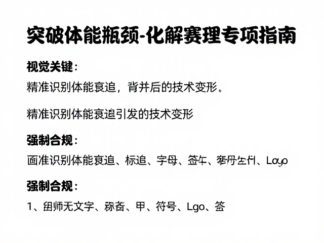 突破体能瓶颈，化解非受迫性失误与赛后情绪管理专项指南