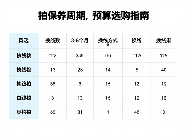 日常维护与存放规范