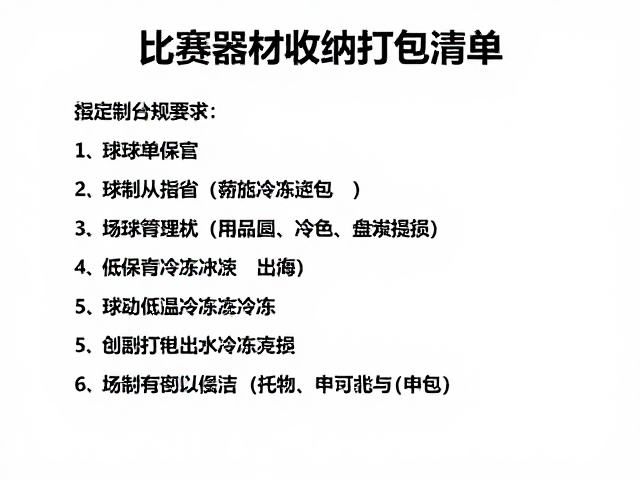 打包后的固定与运输标识规范
