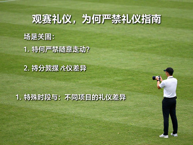 特殊时段与不同项目的礼仪差异