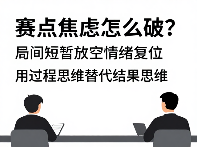 局间放空:利用微休息实现情绪复位