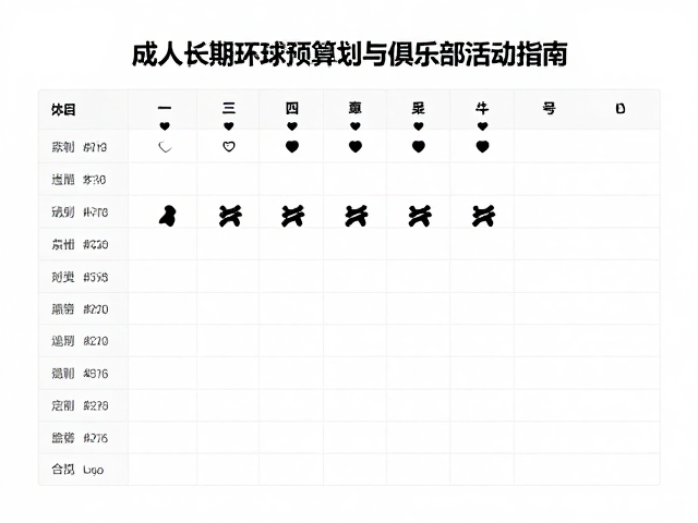 成人长期打球预算规划与俱乐部活动指南，重点保护膝关节