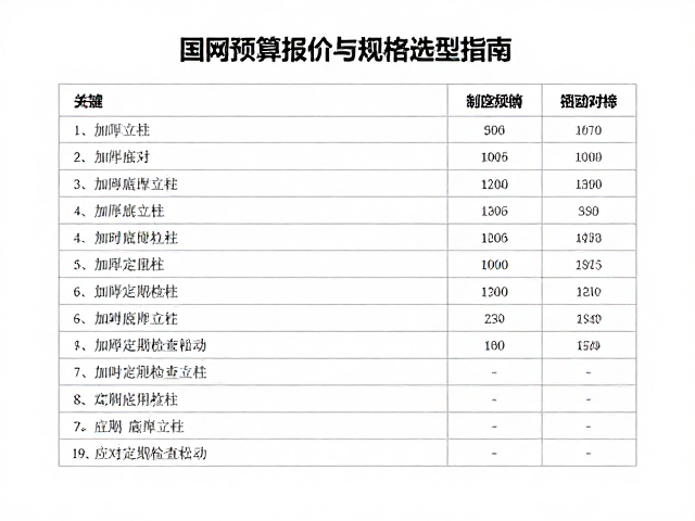 加厚底座立柱的结构优势