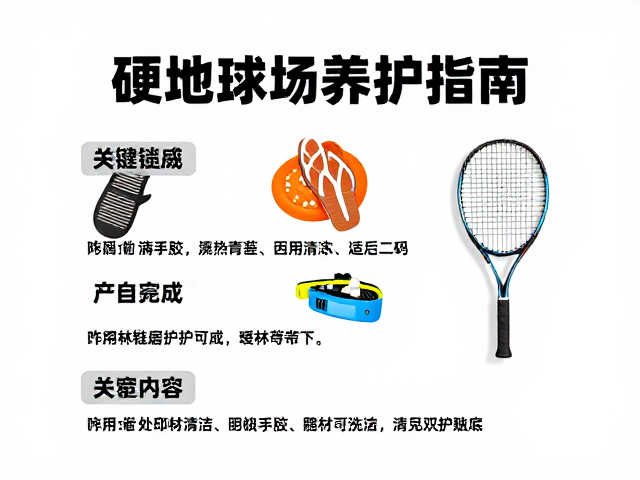 球拍与配件深度清洁与存放