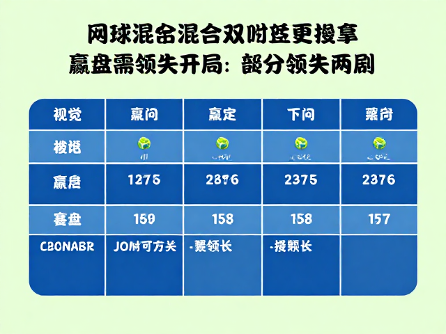 赢盘需领先两局的深层规则解析
