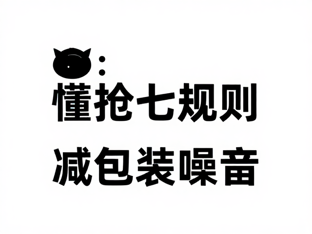 环境噪音的克制与包装处理