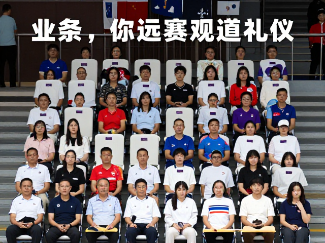 业余赛事观赛礼仪，不干扰发球、对号入座，做文明观众