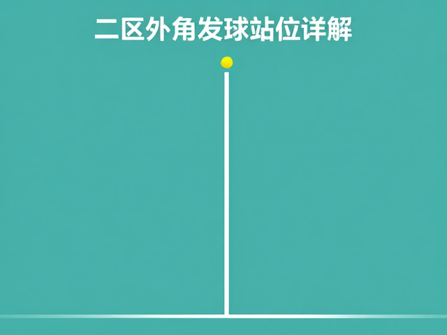 二区外角发球站位详解，掌握针点式站位，提升发球精准度与威力