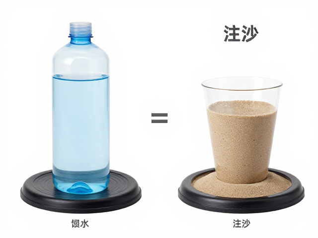 健身球底座注水还是注沙？调节回弹适配水平，稳如泰山不晃动