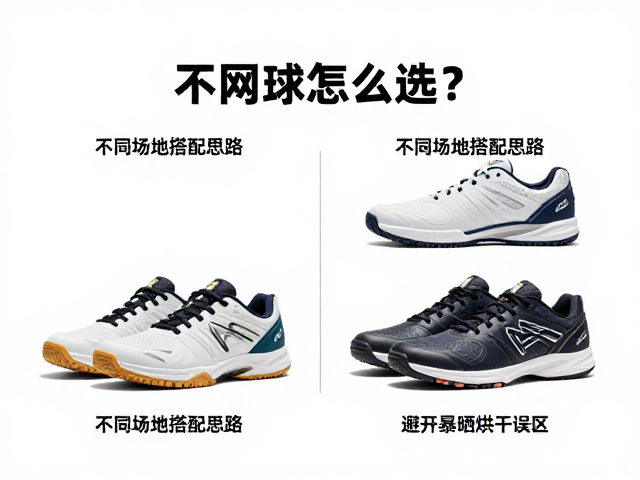专业网球鞋怎么选？不同场地搭配思路，避开暴晒烘干误区